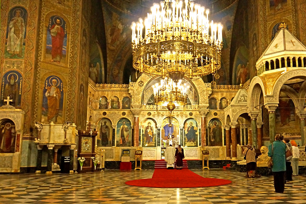 St. Alexander Nevsky Patriarchal Cathedral in central Sofia